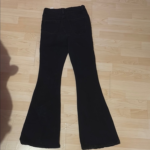 Black Flared Pants - Picture 3 of 4